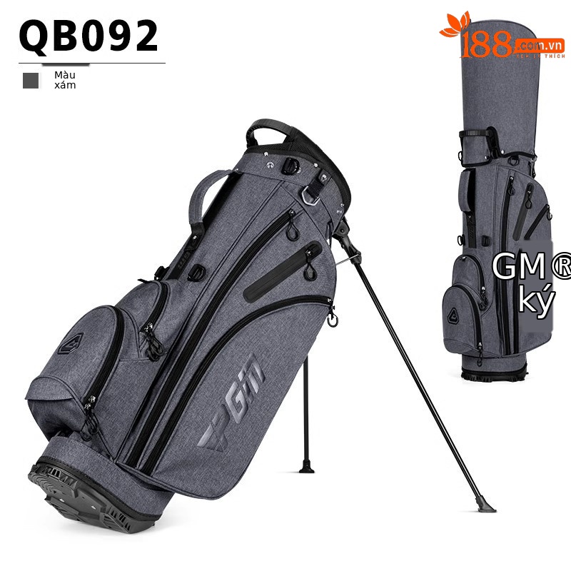 QB092-Giá đỡ chống nước Túi bóng màu xám