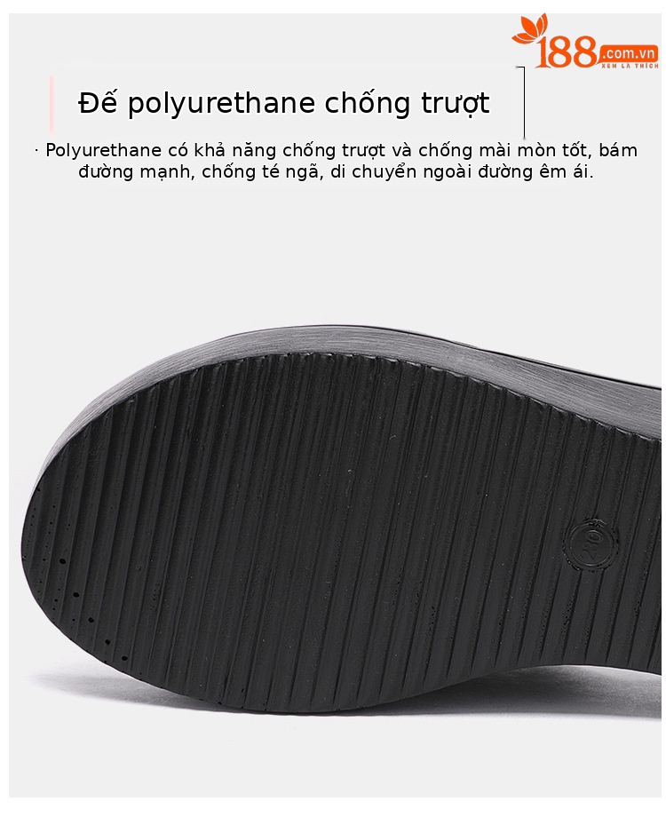 Sandal nữ đế xuồng cao gót hở mũi quai ngang đính đá platform — Màu đen, Màu vàng, Màu bạc chi tiết 10