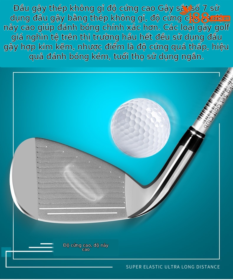 Gậy golf nữ số 7 PGM RIO đầu thép không gỉ, thân carbon siêu nhẹ, dài 36 inch — Thanh thép sắt số 7, Cấp cột Carbon sắt số 7 chi tiết 4