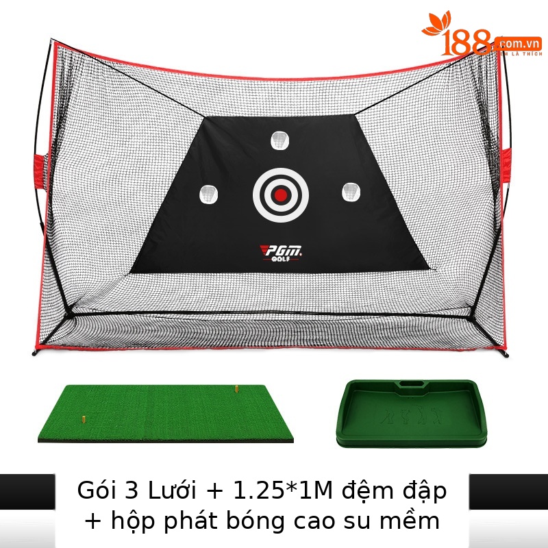 LXW023-Gói Ba [lưới đa chức năng 1x1.25m đệm bóng hộp]
