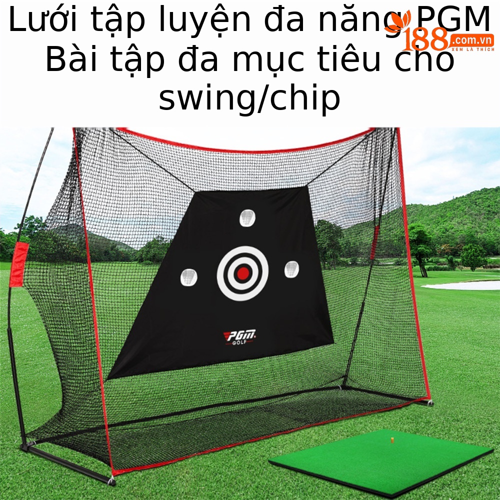 Lưới tập golf đa năng PGM trong nhà và ngoài trời 3x2.1x0.935m — LXW023-Gói một [Mạng đa chức năng đơn], LXW023-Gói hai [lưới đa chức năng đơn + đệm 1x1.25m], LXW023-Gói Ba [lưới đa chức năng 1x1.25m đệm bóng hộp], LXW023-Gói bốn [lưới đa năng Đơn 1x1.25m đệm bóng Hộp Đựng Bóng 3x5m chăn ngắn]