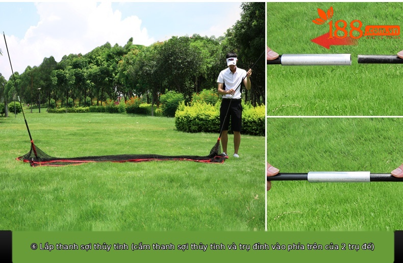 Lưới tập golf đa năng PGM trong nhà và ngoài trời 3x2.1x0.935m — LXW023-Gói một [Mạng đa chức năng đơn], LXW023-Gói hai [lưới đa chức năng đơn + đệm 1x1.25m], LXW023-Gói Ba [lưới đa chức năng 1x1.25m đệm bóng hộp], LXW023-Gói bốn [lưới đa năng Đơn 1x1.25m đệm bóng Hộp Đựng Bóng 3x5m chăn ngắn] chi tiết 16