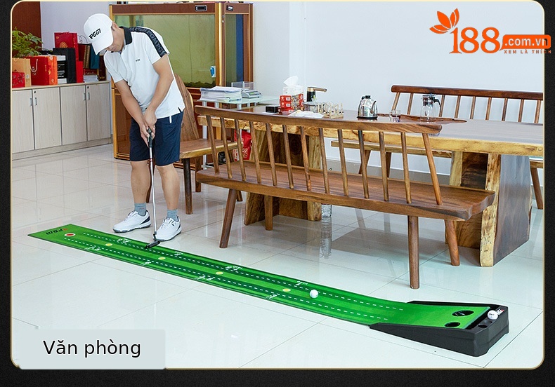 Bộ dụng cụ tập golf mini PGM tự động hồi bóng, 2 lỗ, dài 3m, tập gạt bóng trong nhà — TL029-(Phiên bản sân cỏ) 3M lỗ đôi tự động trả lại bóng thực hành, TL029 (Phiên bản sân cỏ) 3M lỗ đôi tự động trả lại bóng 3 quả bóng trắng 3 quả Bóng Xốp, TL029 (Phiên bản sân cỏ) 3M lỗ đôi tự động trả lại bóng 3 quả bóng trắng 3 quả bóng bọt biển, TL029-(Phiên bản nhung pha lê) lỗ đôi 3m Tự động trả lại bóng thực hành chi tiết 7