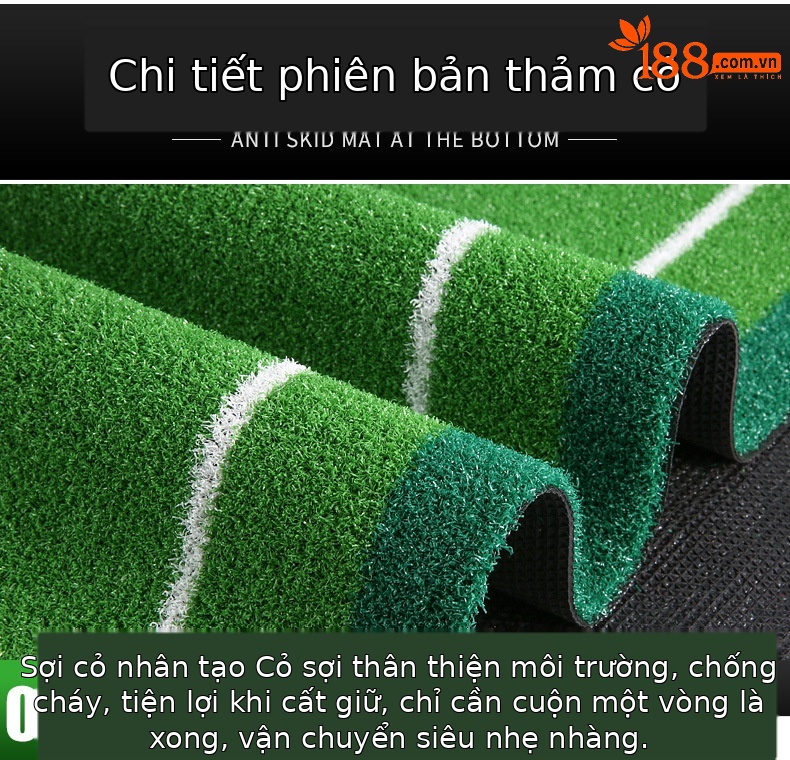 Bộ dụng cụ tập golf mini PGM tự động hồi bóng, 2 lỗ, dài 3m, tập gạt bóng trong nhà — TL029-(Phiên bản sân cỏ) 3M lỗ đôi tự động trả lại bóng thực hành, TL029 (Phiên bản sân cỏ) 3M lỗ đôi tự động trả lại bóng 3 quả bóng trắng 3 quả Bóng Xốp, TL029 (Phiên bản sân cỏ) 3M lỗ đôi tự động trả lại bóng 3 quả bóng trắng 3 quả bóng bọt biển, TL029-(Phiên bản nhung pha lê) lỗ đôi 3m Tự động trả lại bóng thực hành chi tiết 14