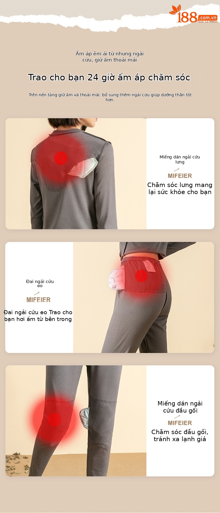 Bộ đồ lót giữ nhiệt nữ liền mạch mùa thu đông — Màu đen chi tiết 7