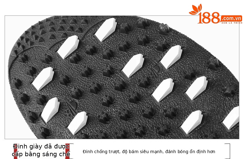 Giày golf nam PGM chống thấm nước, khóa xoay nhanh, đế chống trơn trượt — Giày nam XZ186 màu đen chi tiết 16