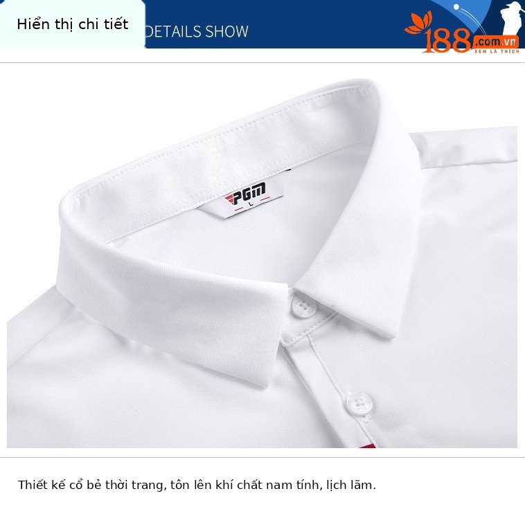 Áo thun dài tay golf nam PGM vải chức năng nhanh khô thoáng khí — YF445 màu xanh hải quân, YF445 Đen Xanh Navy, YF445 màu xanh nhạt, YF445 màu xám
