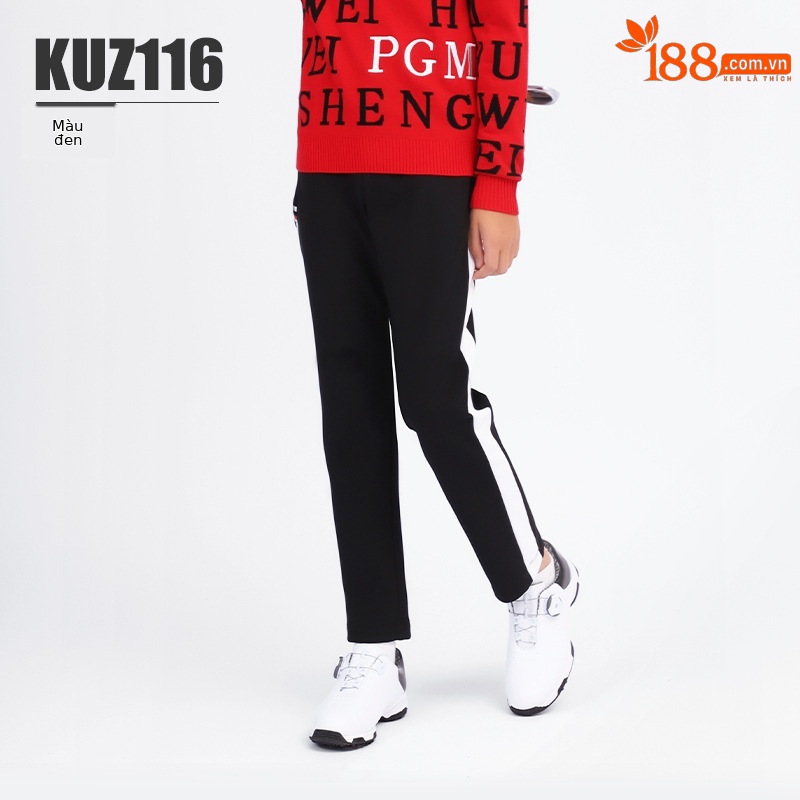 KUZ116-Quần Đen (dày)