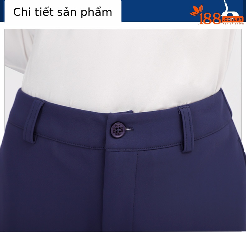 Quần thể thao dài trẻ em PGM bé trai thu đông, vải nỉ lót lông ấm áp — KUZ116-Quần Trắng (dày), KUZ116-Quần màu xanh nước biển (dày), KUZ116-Quần màu xám (dày), KUZ116-Quần Đen (dày) chi tiết 13