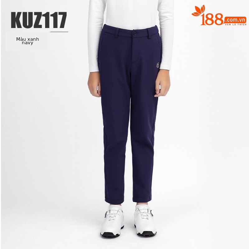 KUZ117-Quần màu xanh nước biển (lót nhung)