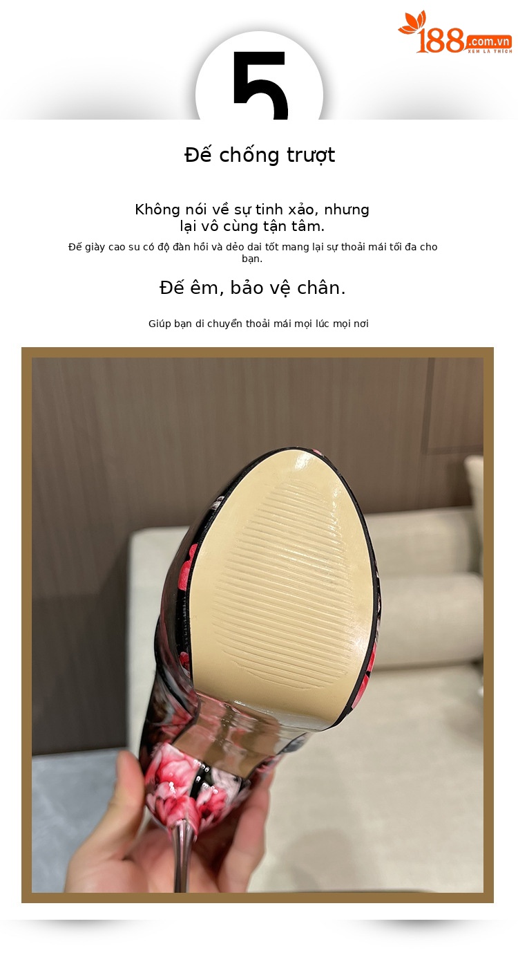 Boot nữ cổ cao ôm bắp chân gót thép 19 cm phong cách châu Âu — Màu xanh lam chi tiết 6