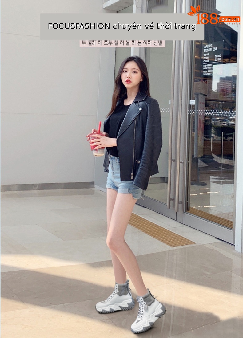 Giày sneaker nữ chunky đế dày lót lông giữ ấm tăng chiều cao mùa thu đông — M168 Màu Đen lót nhung, M168-1 màu xám một lớp bên trong, M168-1 một lớp bên trong màu đen, M168 Màu Xám lót nhung chi tiết 1