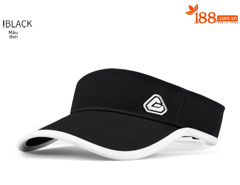 Mũ golf không đỉnh PGMgofl che nắng thấm mồ hôi điều chỉnh kích thước — MZ027-Màu đen, MZ027-màu trắng chi tiết 10