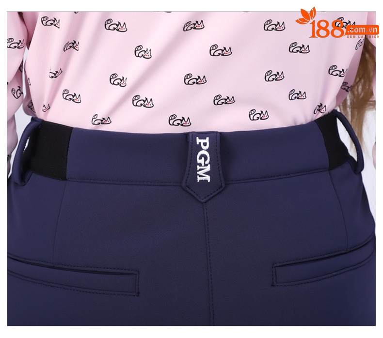 Quần thể thao trẻ em Golf PGM lót nhung giữ ấm Thu Đông — KUZ110-Quần đỏ (lót nhung), KUZ110-Quần Trắng (lót nhung), KUZ110-Quần đen (lót nhung), KUZ110-Quần màu xanh nước biển (lót nhung) chi tiết 11