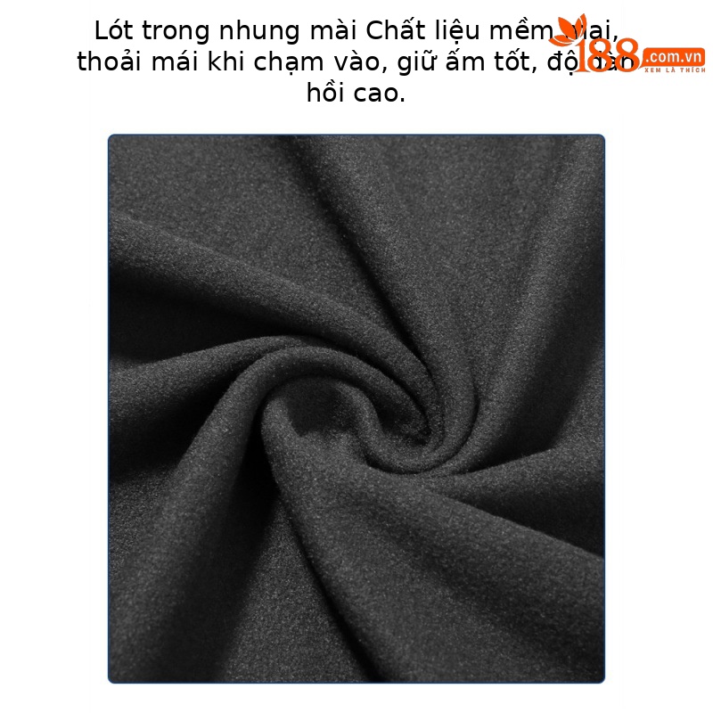 Áo thun dài tay golf nam PGM giữ ấm nhung mài mùa thu đông — YF427-Đen, YF427-Hoa màu xám, YF427-màu trắng, YF427-Màu xanh quân đội