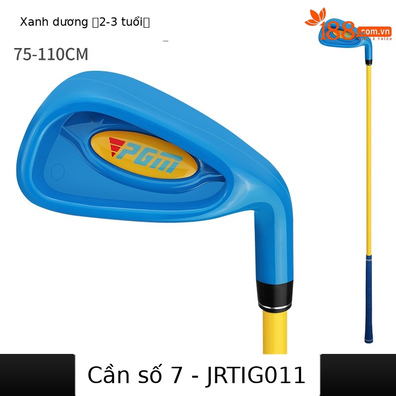 Jrtig011-sắt số 7 bằng nhựa-[màu xanh] 2-3 tuổi