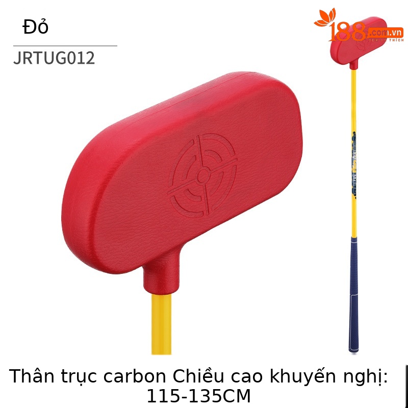 Gậy golf trẻ em PGM đầu nhựa lớn cho bé tập — JRTUG012-115 Đỏ-135, JRTUG012-135 Đỏ-150, JRTUG012-màu đỏ 150 trở lên, JRTUG012-Màu Xanh 115-135