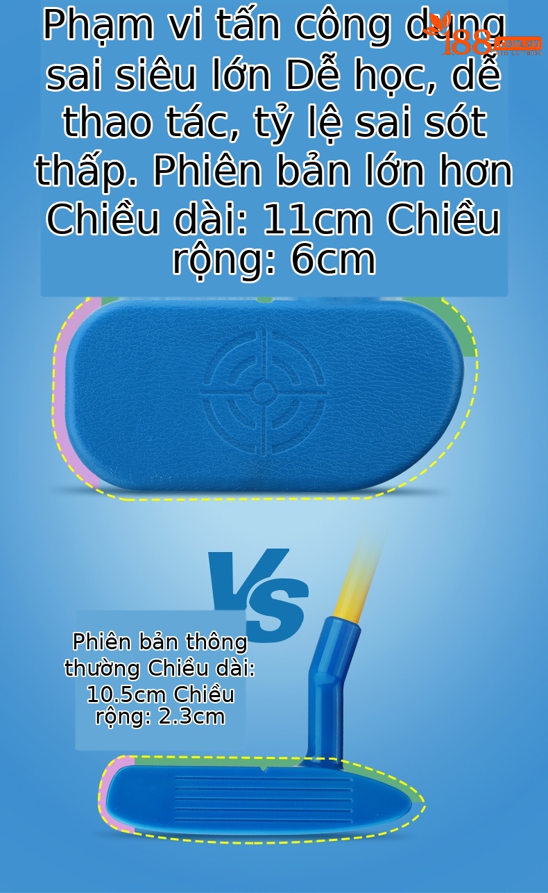 Gậy golf trẻ em PGM đầu nhựa lớn cho bé tập — JRTUG012-115 Đỏ-135, JRTUG012-135 Đỏ-150, JRTUG012-màu đỏ 150 trở lên, JRTUG012-Màu Xanh 115-135 chi tiết 2