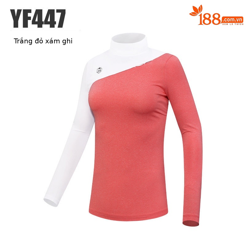 YF447-Trắng Đỏ gai Xám