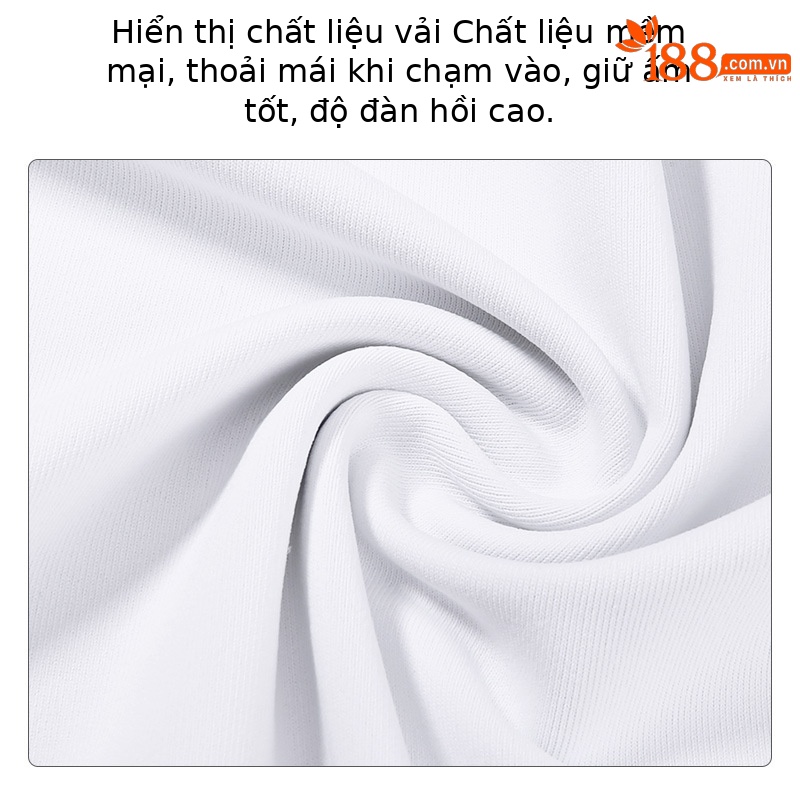 Áo thun dài tay golf nữ co giãn giữ ấm mùa thu đông — YF447-Trắng Đỏ gai Xám, YF447-Trắng Tím, YF447-màu xanh trắng
