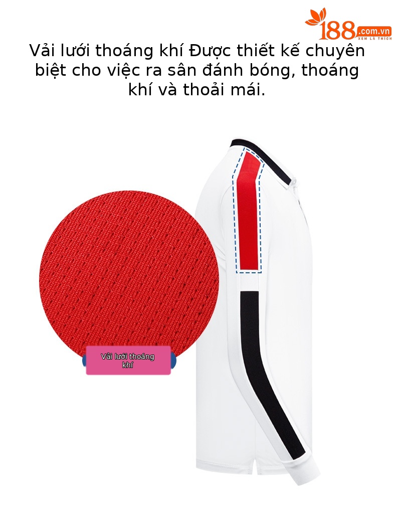 Áo thun dài tay golf bé trai PGM mùa thu đông — YF434-Áo màu trắng, YF459-màu xanh lá cây, YF459-màu trắng, YF434-Áo màu xanh nước biển chi tiết 2