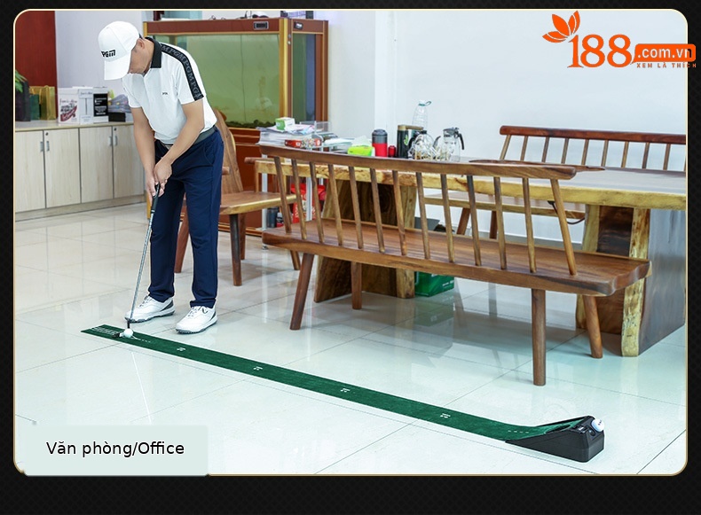 Bộ chăn tập gạt bóng golf mini PGM có chức năng hồi bóng tự động, kích thước 0,15x2,5 m, điều chỉnh lỗ bóng — Tùy chỉnh TL030 mini thực hành chi tiết 3
