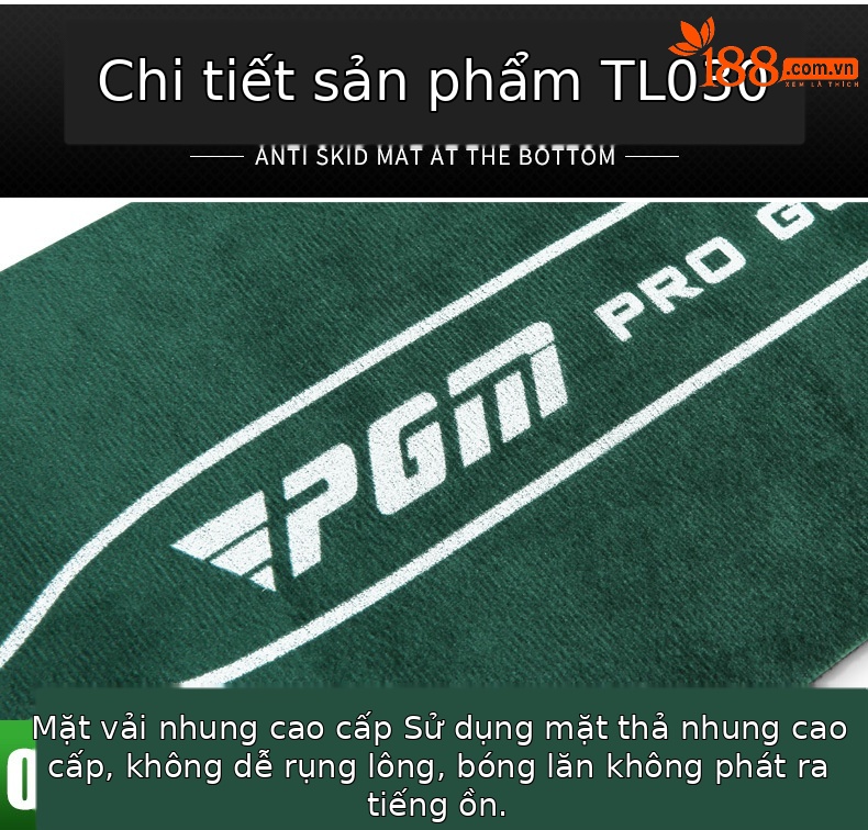 Bộ chăn tập gạt bóng golf mini PGM có chức năng hồi bóng tự động, kích thước 0,15x2,5 m, điều chỉnh lỗ bóng — Tùy chỉnh TL030 mini thực hành chi tiết 10