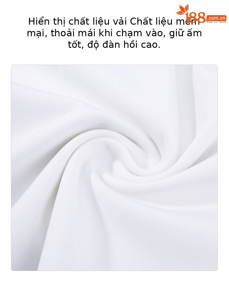 Set áo quần golf dài tay bé gái mùa thu đông vải co giãn cao — YF453-màu trắng, YF453-màu tím nhạt chi tiết 2