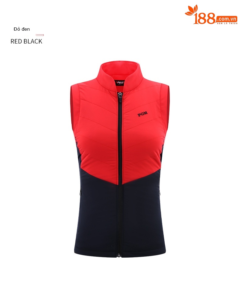 Áo gi lê nữ golf mẫu mới thu đông PGM — Yf475-trắng Đen [thêm bông], Yf475-đỏ Đen [thêm bông], Yf475-kaki Đen [thêm bông] chi tiết 15