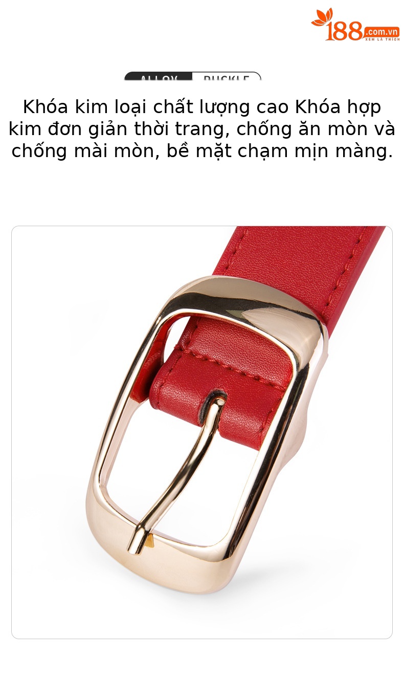 Thắt lưng Golf PGM khóa vuông phong cách Hàn Quốc, chất liệu sợi nhỏ cao cấp — Pd017-Trắng [Phiên bản cao cấp sợi nhỏ], Pd017-Đen [Phiên bản cao cấp sợi nhỏ], Pd017-Đỏ [Phiên bản cao cấp sợi nhỏ] chi tiết 4