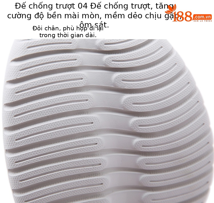Dép sandal thể thao nữ quai chữ V đế wedge MD nhẹ êm — Màu đen, Màu xanh lam, Siêu nhẹ/thoải mái/chống trượt/sau khi bán lẻ, Màu xám chi tiết 12