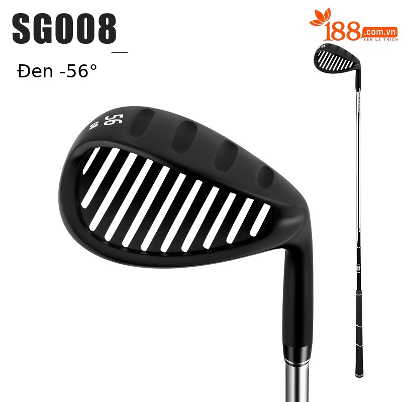 Gậy golf PGM đào hố cát mặt rỗng 56°/60° — SG008-Đen 56 °, SG008-màu đen 60 °
