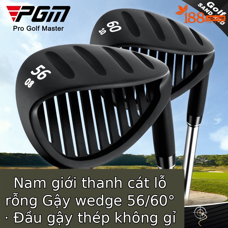 Gậy golf PGM đào hố cát mặt rỗng 56°/60° — SG008-Đen 56 °, SG008-màu đen 60 °