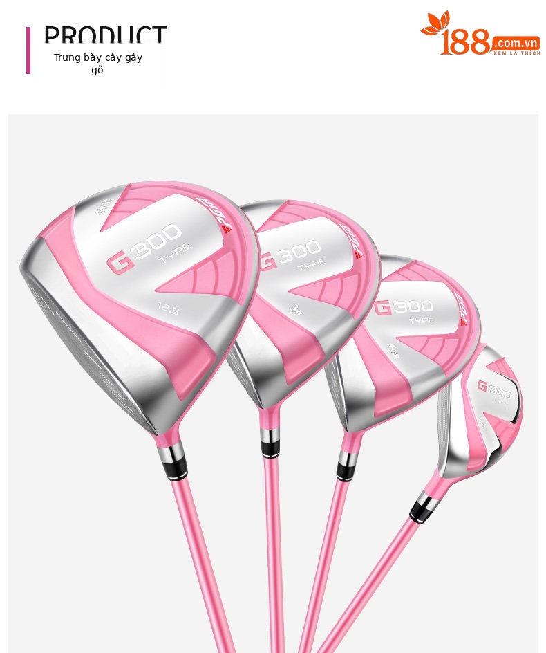 Bộ gậy golf PGM nữ tay trái hợp kim titan 12 chiếc kèm túi đựng — [Tay trái carbon] 12 câu lạc bộ màu hồng, túi bóng tiêu chuẩn, [Bàn tay trái bằng thép] 12 câu lạc bộ màu hồng + túi bóng tiêu chuẩn, [Bàn tay trái bằng thép] 4 gậy màu hồng, túi đựng súng đứng (túi đựng súng có màu ngẫu nhiên), [Tay trái carbon] 4 gậy màu hồng, túi đựng súng đứng (túi đựng súng có màu ngẫu nhiên) chi tiết 16
