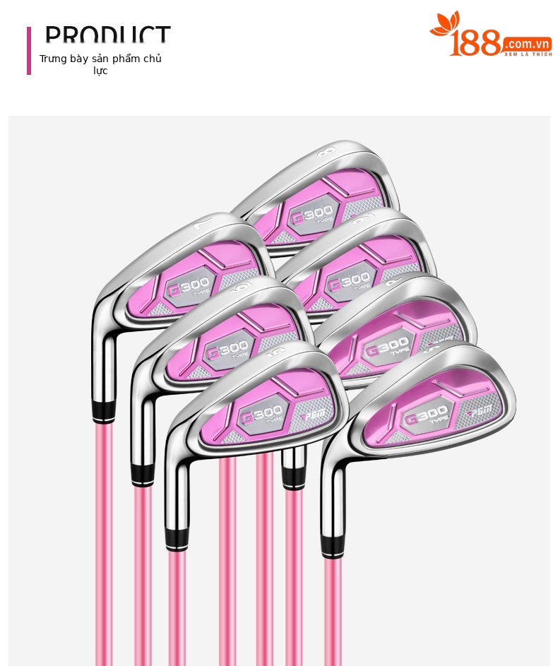Bộ gậy golf PGM nữ tay trái hợp kim titan 12 chiếc kèm túi đựng — [Tay trái carbon] 12 câu lạc bộ màu hồng, túi bóng tiêu chuẩn, [Bàn tay trái bằng thép] 12 câu lạc bộ màu hồng + túi bóng tiêu chuẩn, [Bàn tay trái bằng thép] 4 gậy màu hồng, túi đựng súng đứng (túi đựng súng có màu ngẫu nhiên), [Tay trái carbon] 4 gậy màu hồng, túi đựng súng đứng (túi đựng súng có màu ngẫu nhiên) chi tiết 20