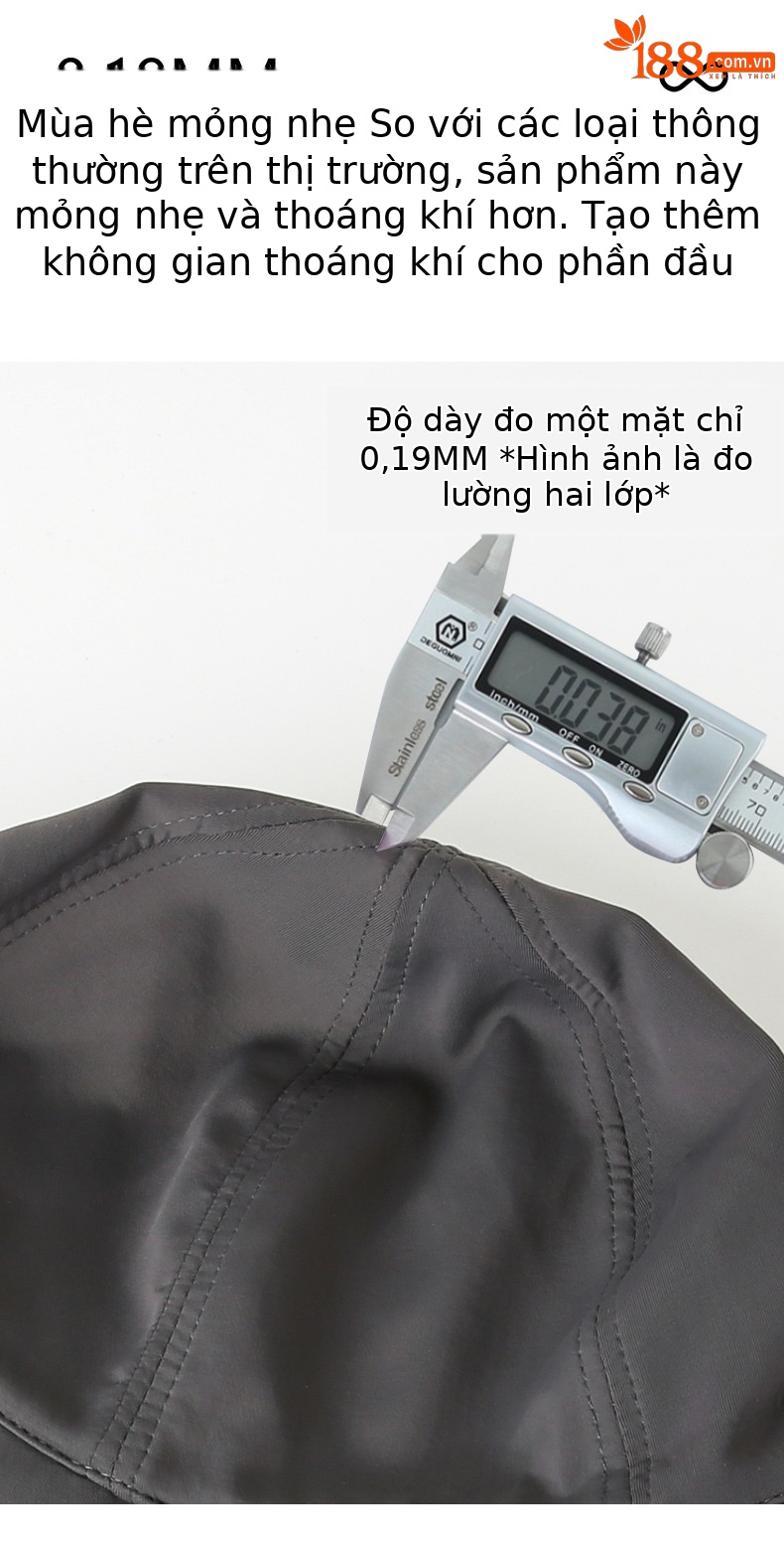 Mũ chống nắng nữ vành rộng hai mặt, chất liệu sợi mát, chống tia UV, đi biển thời trang — Tím khoai môn chi tiết 6