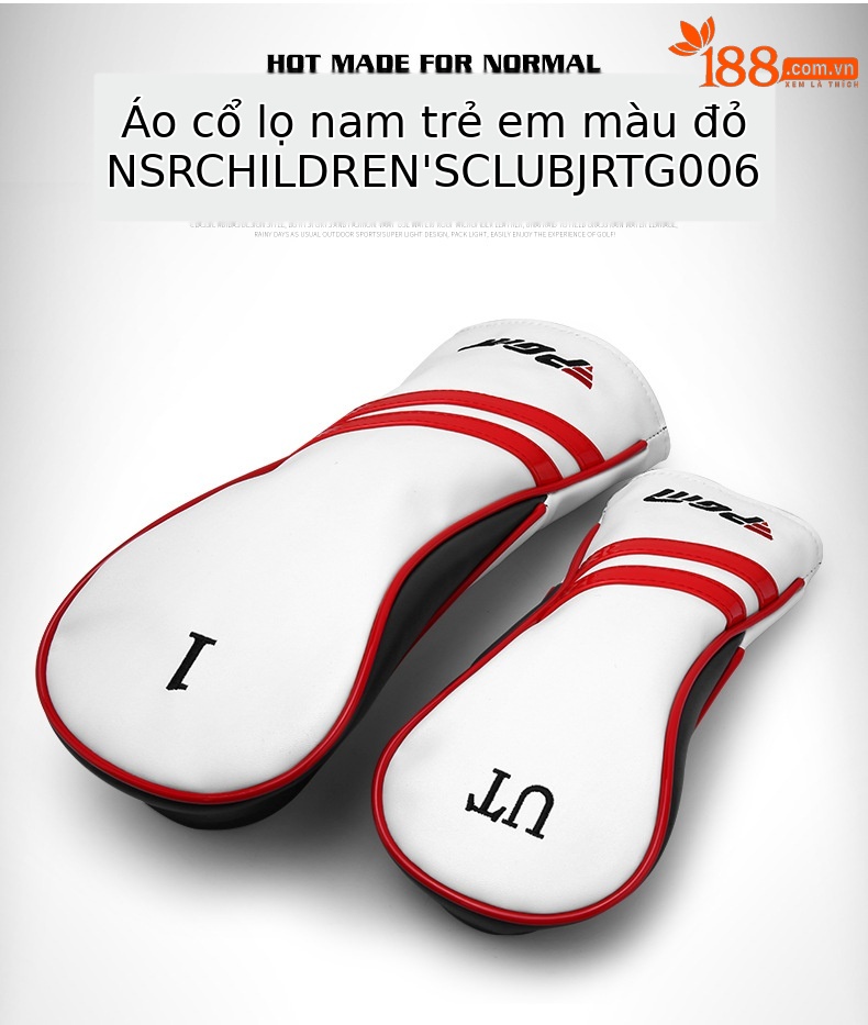 Bộ gậy golf trẻ em PGM NSR Junior nhẹ cho bé trai mới bắt đầu — Bộ trẻ em tùy chỉnh JRTG006 chi tiết 16