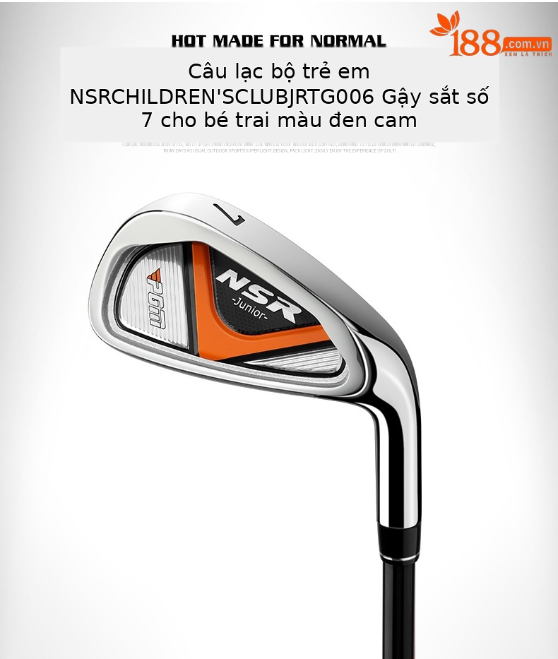 Bộ gậy golf trẻ em PGM NSR Junior nhẹ cho bé trai mới bắt đầu — Bộ trẻ em tùy chỉnh JRTG006 chi tiết 29