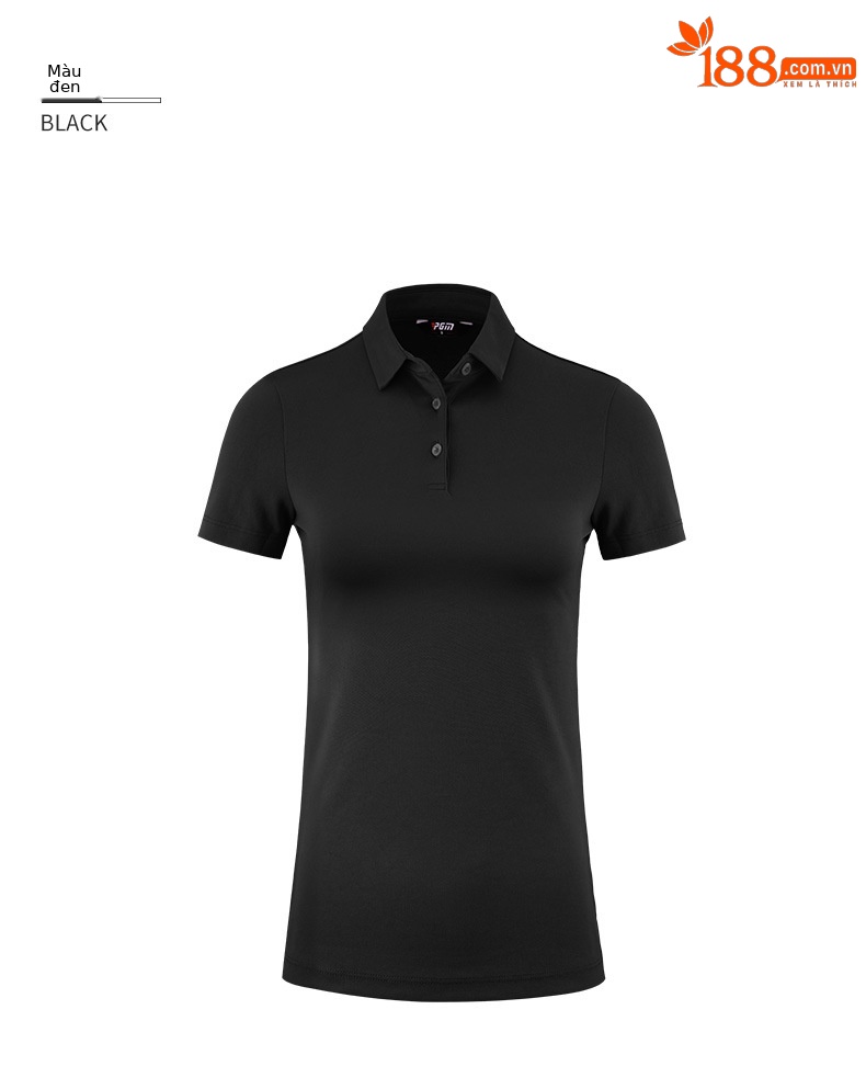 Áo thun golf nữ ngắn tay thể thao thoáng khí — YF442-màu xanh đậm, YF442-màu đỏ, YF444-màu đỏ hoa hồng, YF442-Đen chi tiết 10