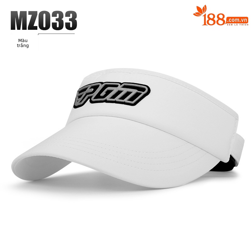 MZ033 nữ Mũ rỗng màu trắng