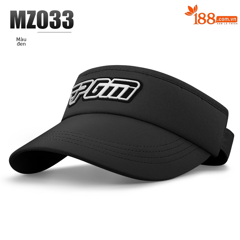 MZ033 nữ Mũ rỗng màu đen