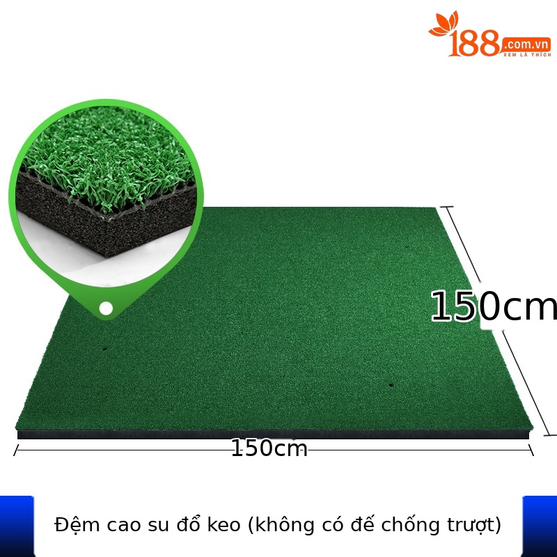 Đệm dán (không có đáy chống trượt)