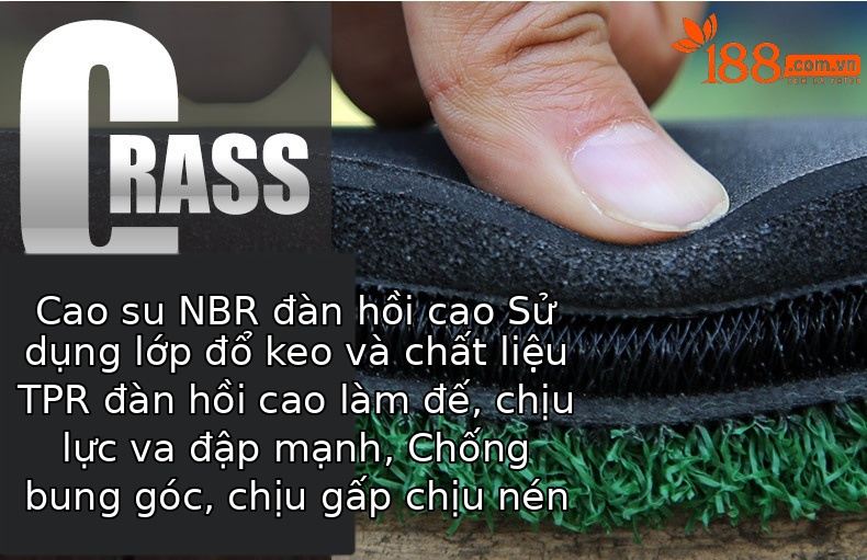 Đệm đánh golf PGM 3D hai lớp 1.5x1.5m cho sân tập — Miếng đệm 3D (không có đáy chống trượt), Miếng đệm 3D (có đáy chống trượt), Đệm dán (không có đáy chống trượt), Đệm dán (có đáy chống trượt) chi tiết 19