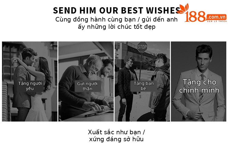 Thắt lưng da bò hai lớp nam Emperor Paul công sở giản dị — 120cm, 130cm, 110cm, 125cm chi tiết 8