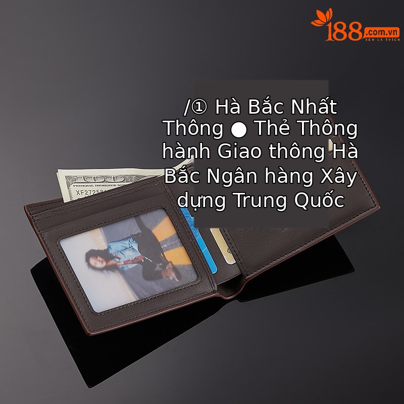 Ví nam da thật Emperor Paul kiểu ngắn 2024 mới cao cấp chính hãng, đựng thẻ