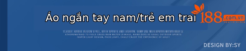 Áo thun golf bé trai PGM tay ngắn, chất liệu thun thể thao thoáng khí — Áo thun golf cho bé trai YF331 chi tiết 11