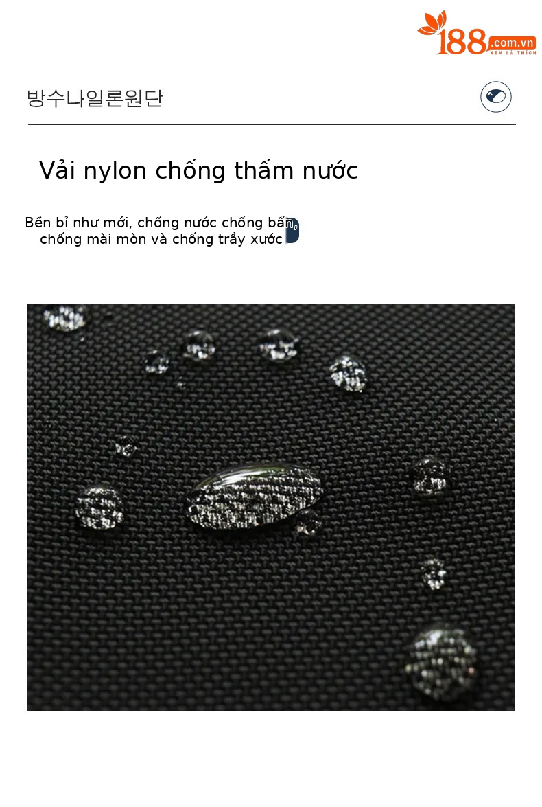 Túi đựng giày golf PGM xách tay chống nước, phong cách Hàn Quốc, kích thước 19x11x32 cm — XB005-Màu đen, XB005-Đen đỏ, XB005-màu vàng huỳnh quang Đen chi tiết 3