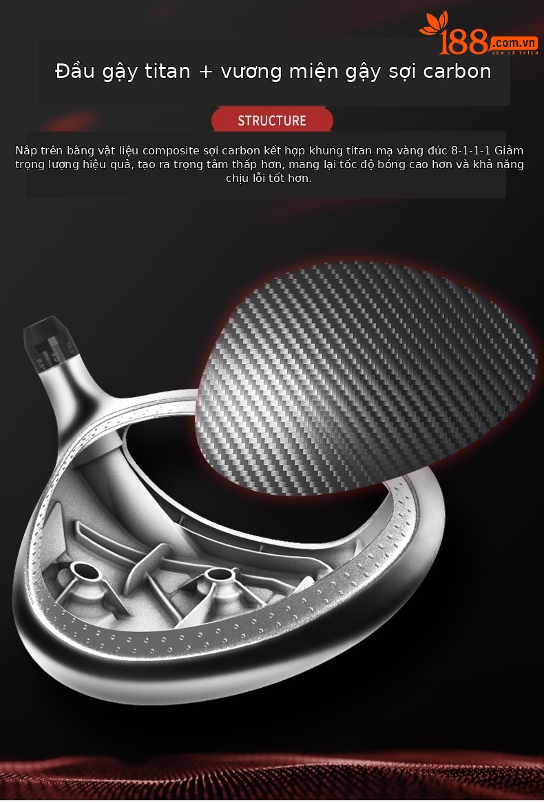 Bộ gậy golf MEGA PRO 13 thanh PGM – gỗ số 1 hợp kim titan, túi đựng kèm — MTG036-S cấp 13 [9.5 gỗ số 1] + Túi bóng + Bao Thanh, MTG036-S cấp 13 [10.5 gỗ số 1] + Túi bóng + Bao Thanh, MTG036-R cấp 13 [9.5 gỗ số 1] + Túi bóng + Bao Thanh, MTG036-R cấp 13 [10.5 gỗ số 1] + Túi bóng + Bao Thanh chi tiết 3