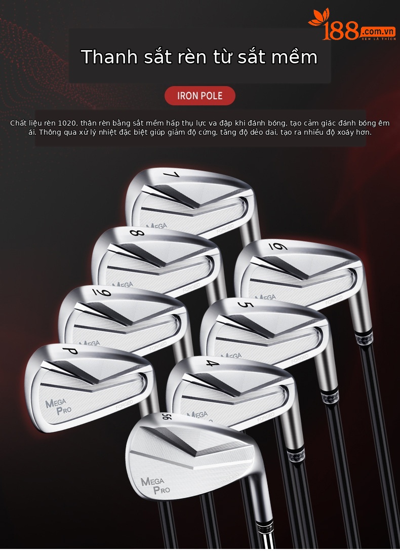 Bộ gậy golf MEGA PRO 13 thanh PGM – gỗ số 1 hợp kim titan, túi đựng kèm — MTG036-S cấp 13 [9.5 gỗ số 1] + Túi bóng + Bao Thanh, MTG036-S cấp 13 [10.5 gỗ số 1] + Túi bóng + Bao Thanh, MTG036-R cấp 13 [9.5 gỗ số 1] + Túi bóng + Bao Thanh, MTG036-R cấp 13 [10.5 gỗ số 1] + Túi bóng + Bao Thanh chi tiết 6