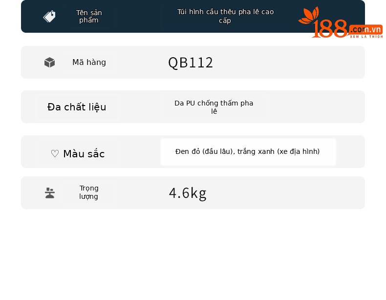 Túi golf PGM da pha lê thêu chống nước, nhẹ, đựng 13 gậy — Đen đỏ-đầu lâu, Xe đạp leo núi màu xanh trắng chi tiết 9